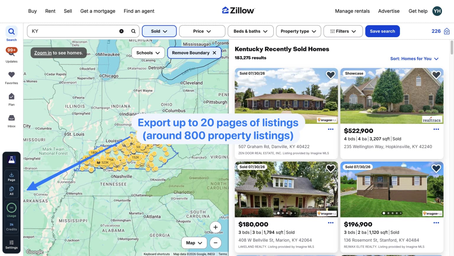 Cover image of the extension export page